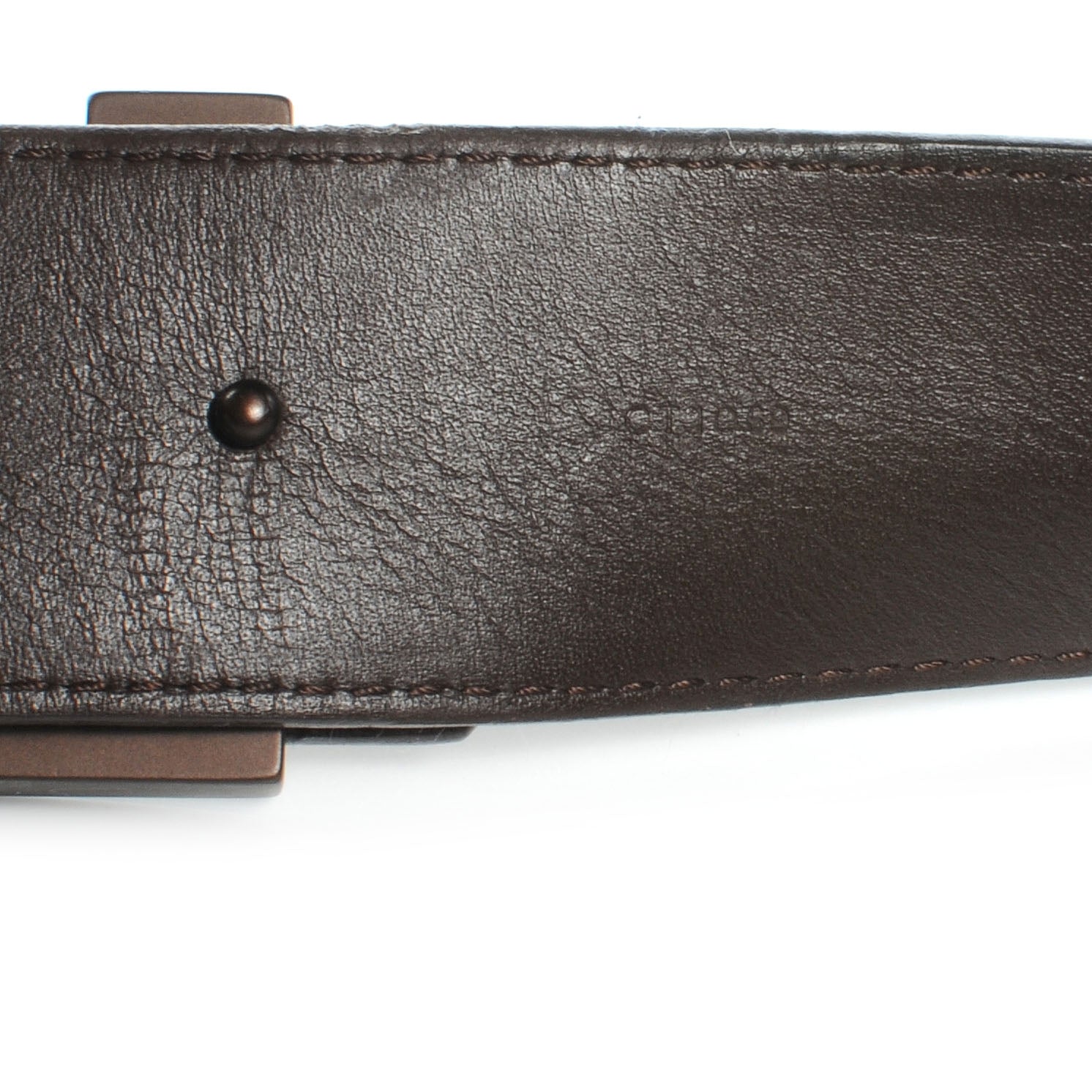 Louis Vuitton Damier Ebene LV Initiales Belt 95 38 4 of 5