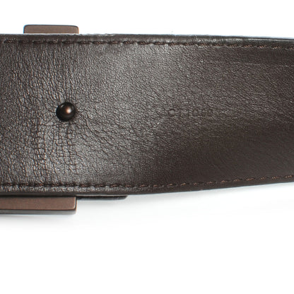 Louis Vuitton Damier Ebene LV Initiales Belt 95 38 4 of 5