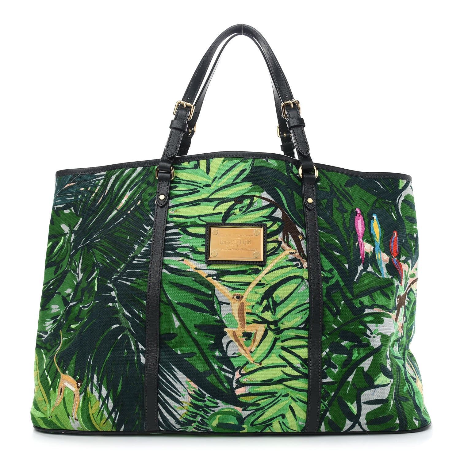 Louis Vuitton Canvas Printed Aventure Ailleurs Cabas GM 1 of 9