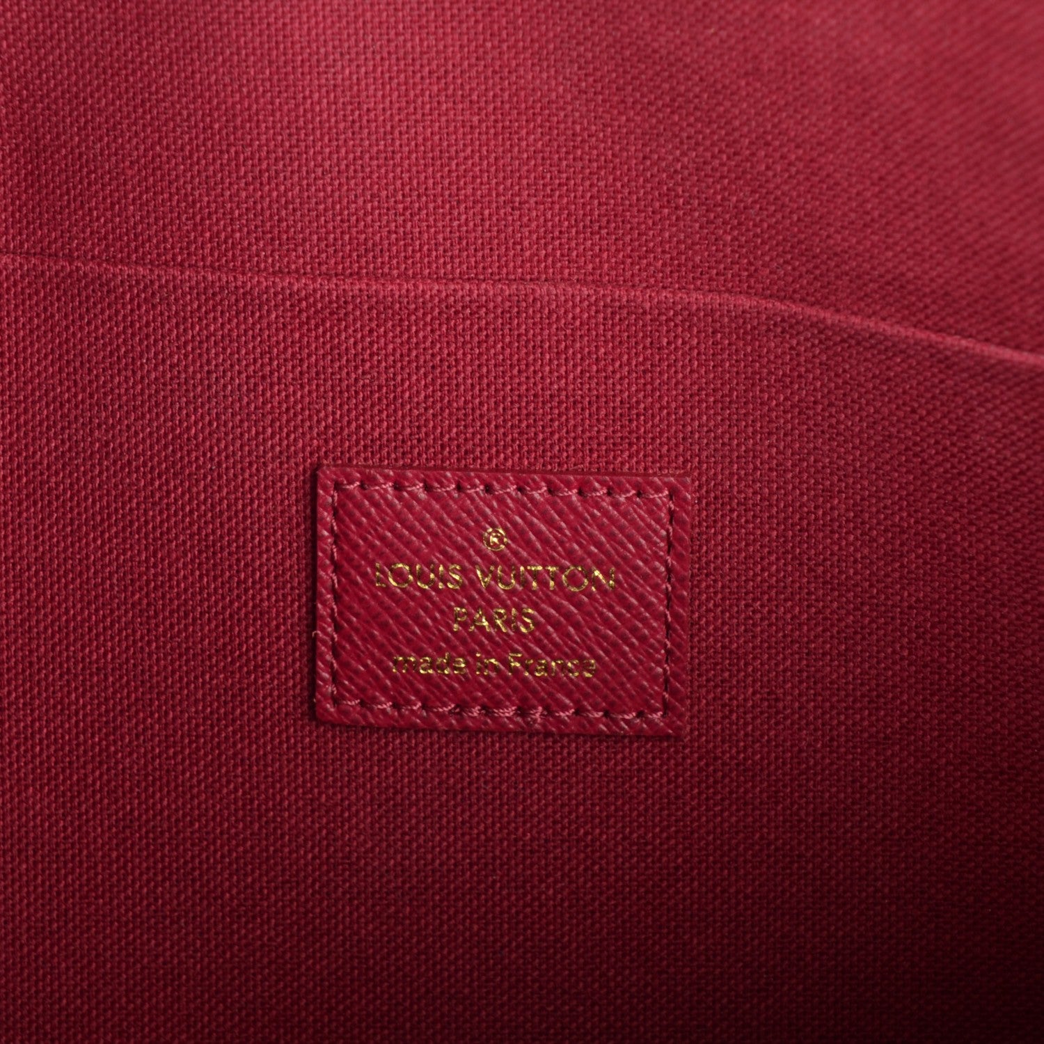 Louis Vuitton Monogram Pochette Felicie Chain Wallet Fuchsia 7 of 8