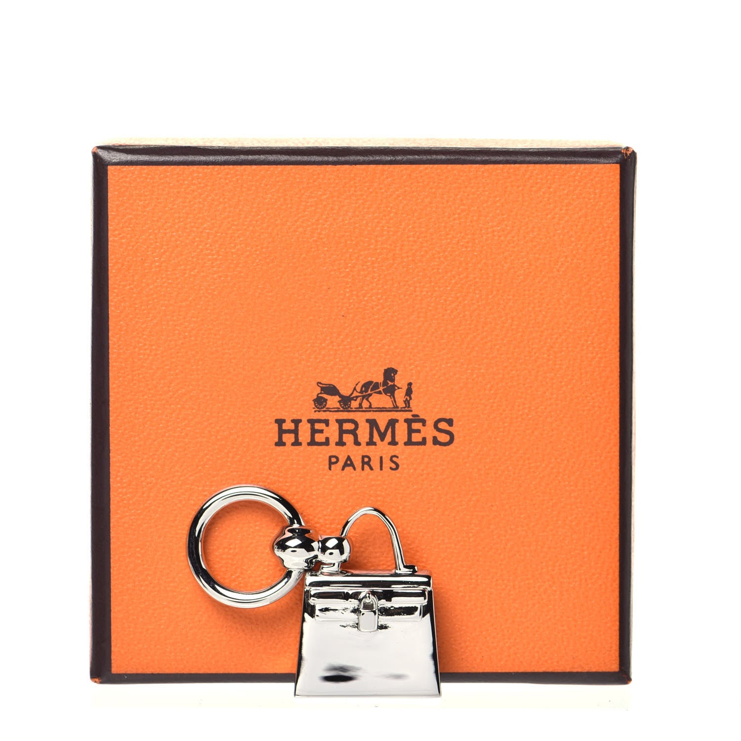 Hermes Palladium Mini Kelly Twilly Ring 5 of 5