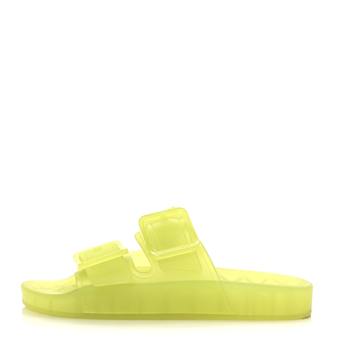 Technical Polyurethane Mallorca Slide Sandals 35 Fluo Yellow