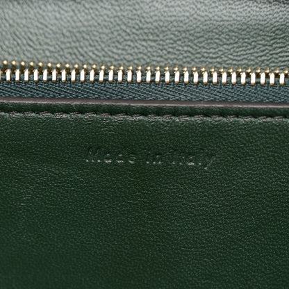 Celine Box Calfskin Medium Classic Box Flap Bag Forest 8 of 14