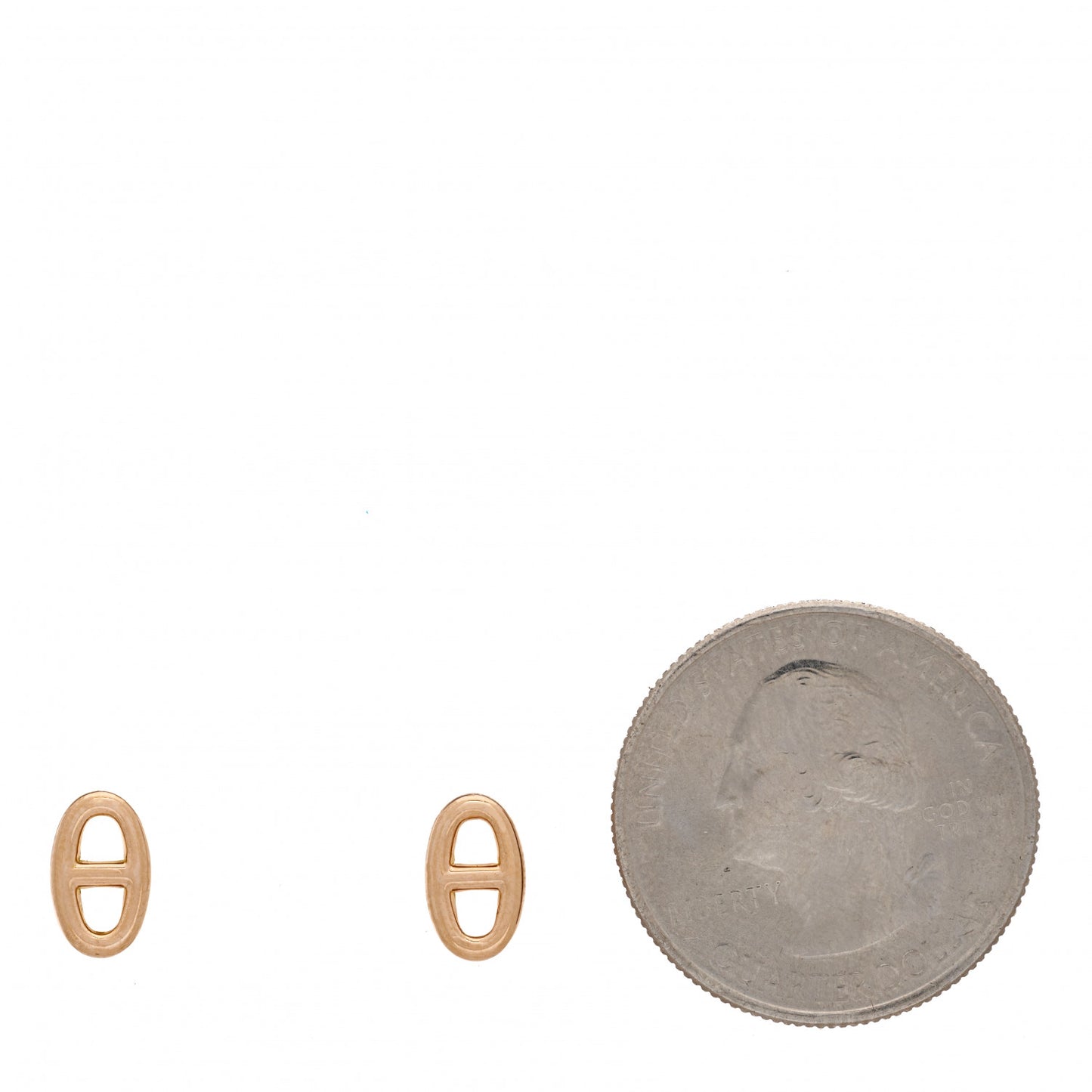 18K Rose Gold TPM Farandole Stud Earrings