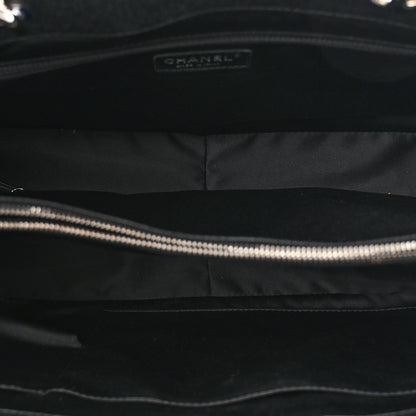 Chanel Caviar Quilted XL Grand Shopping Tote GST Black 5 of 12