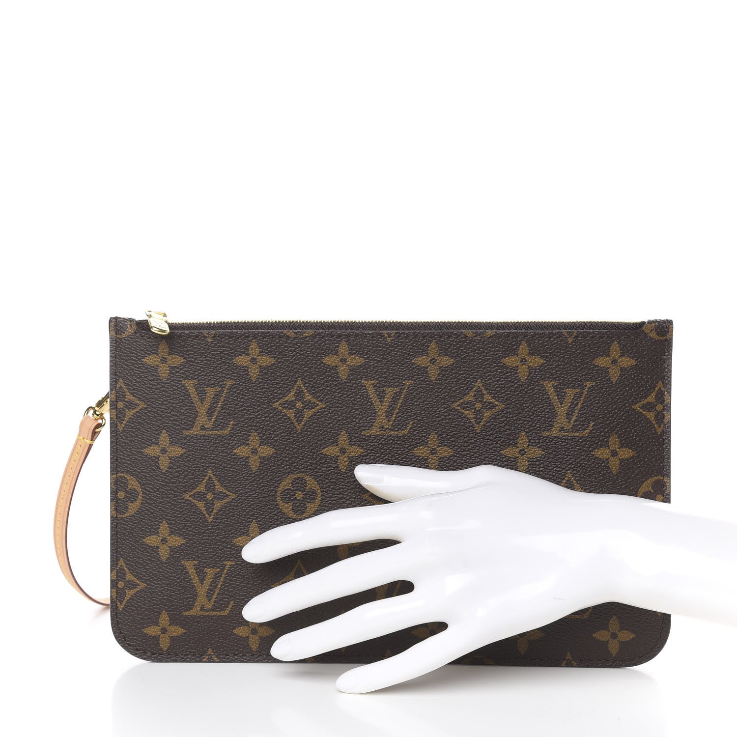 Louis Vuitton Monogram Neverfull MM GM Pochette 2 of 7