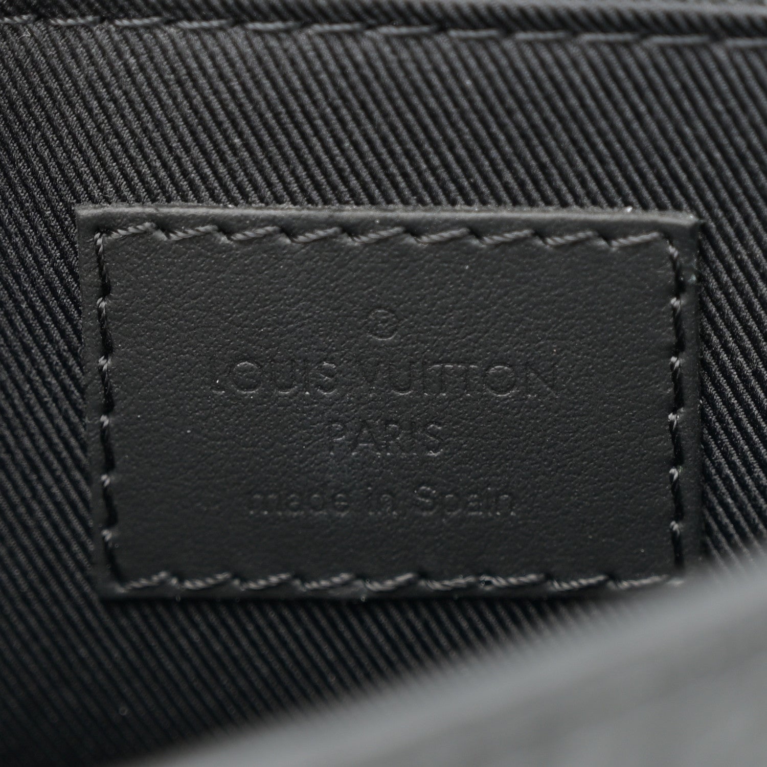 Louis Vuitton Taurillon Monogram S Lock Sling Bag Black 6 of 12