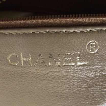 Chanel Patent Leather CC Shoulder Bag Beige 8 of 11