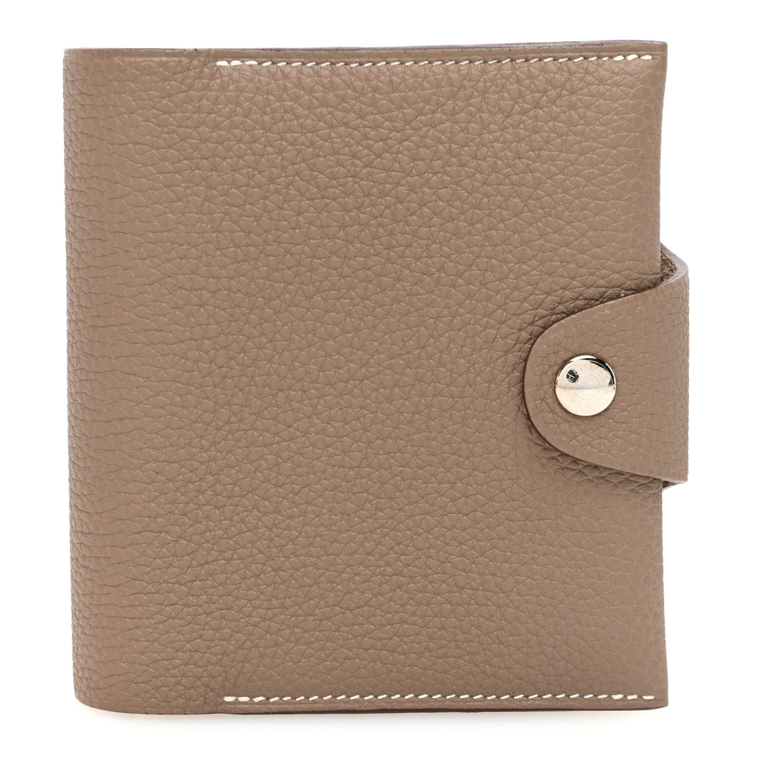 Hermes Togo Ulysse Mini Notebook Etoupe 1 of 8