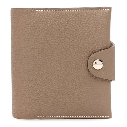 Hermes Togo Ulysse Mini Notebook Etoupe 1 of 8
