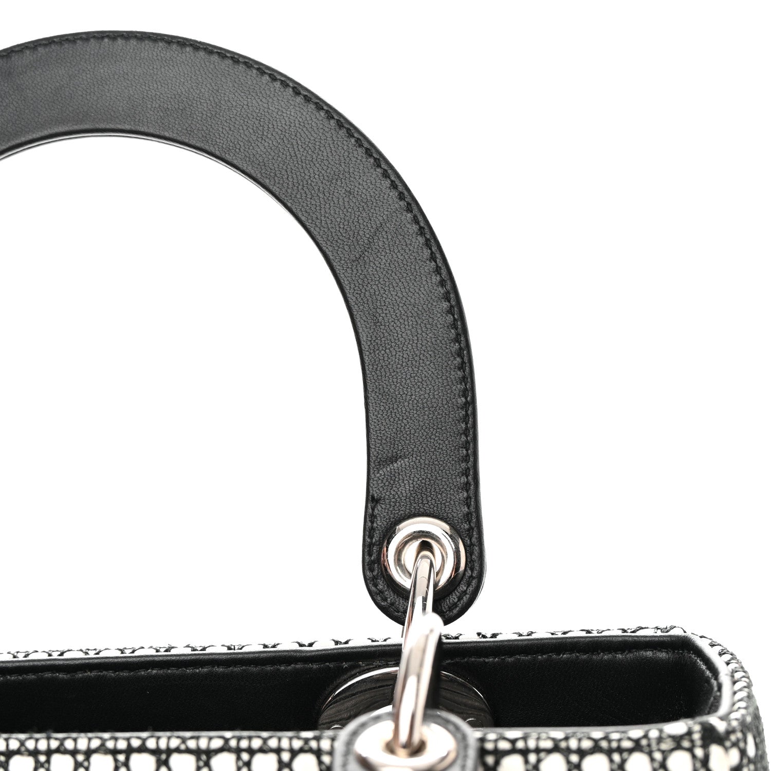 Christian Dior Micro-Cannage Smooth Calfskin Medium Lucky Badges Lady Dior Multicolor 12 of 13
