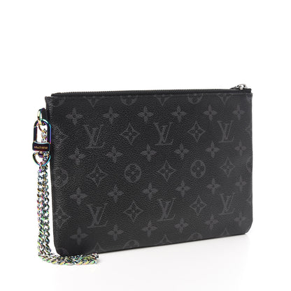 Louis Vuitton Monogram Eclipse Fragment Design iPad Pouch 2 of 6