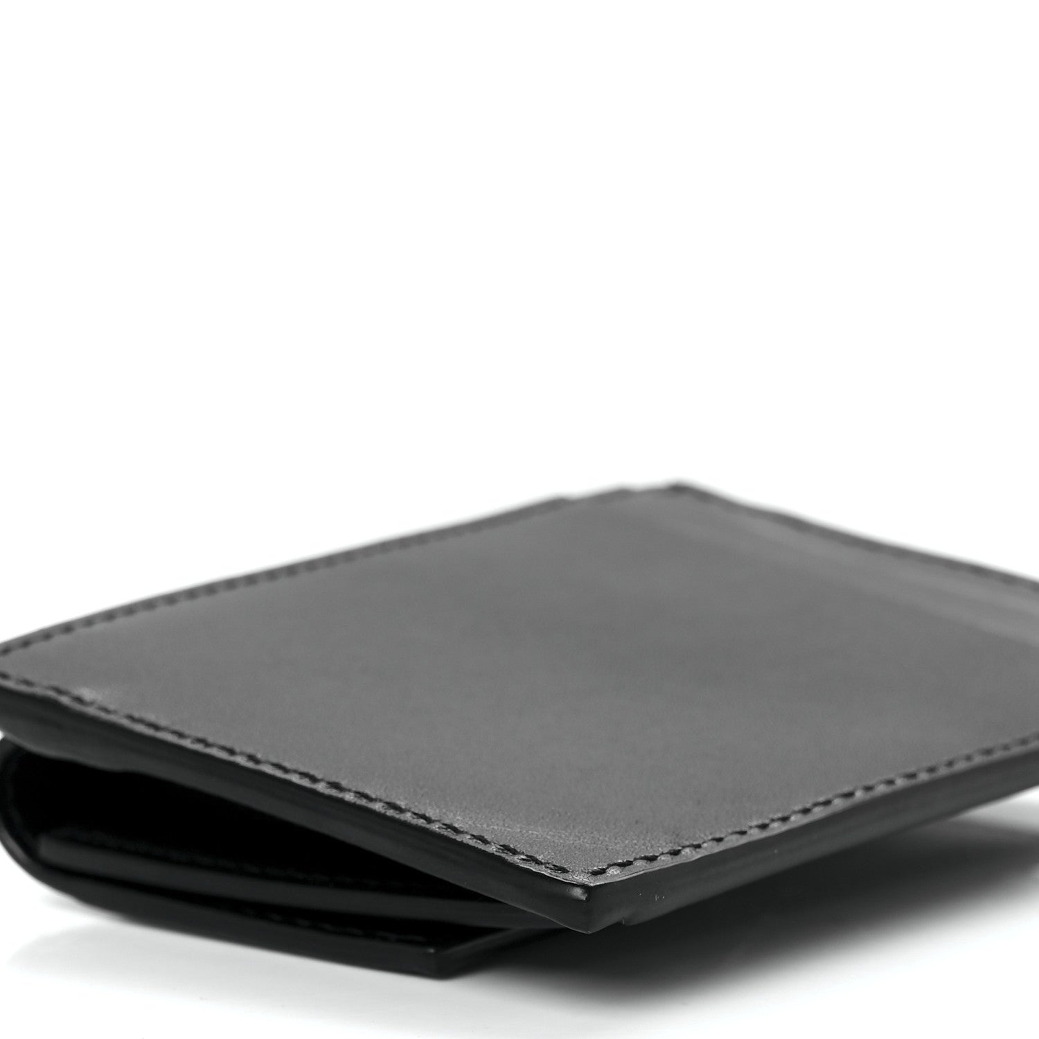 Saint Laurent Ultra Soft Calfskin Coin Wallet Black 11 of 13