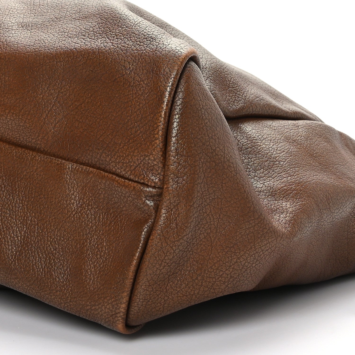 Prada Vitello Daino Top Handle Tote Brown 8 of 11