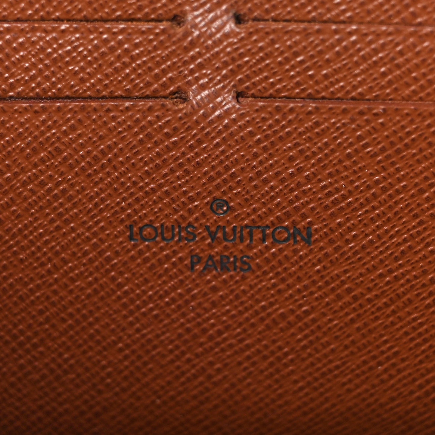 LOUIS VUITTON Monogram Zippy Wallet