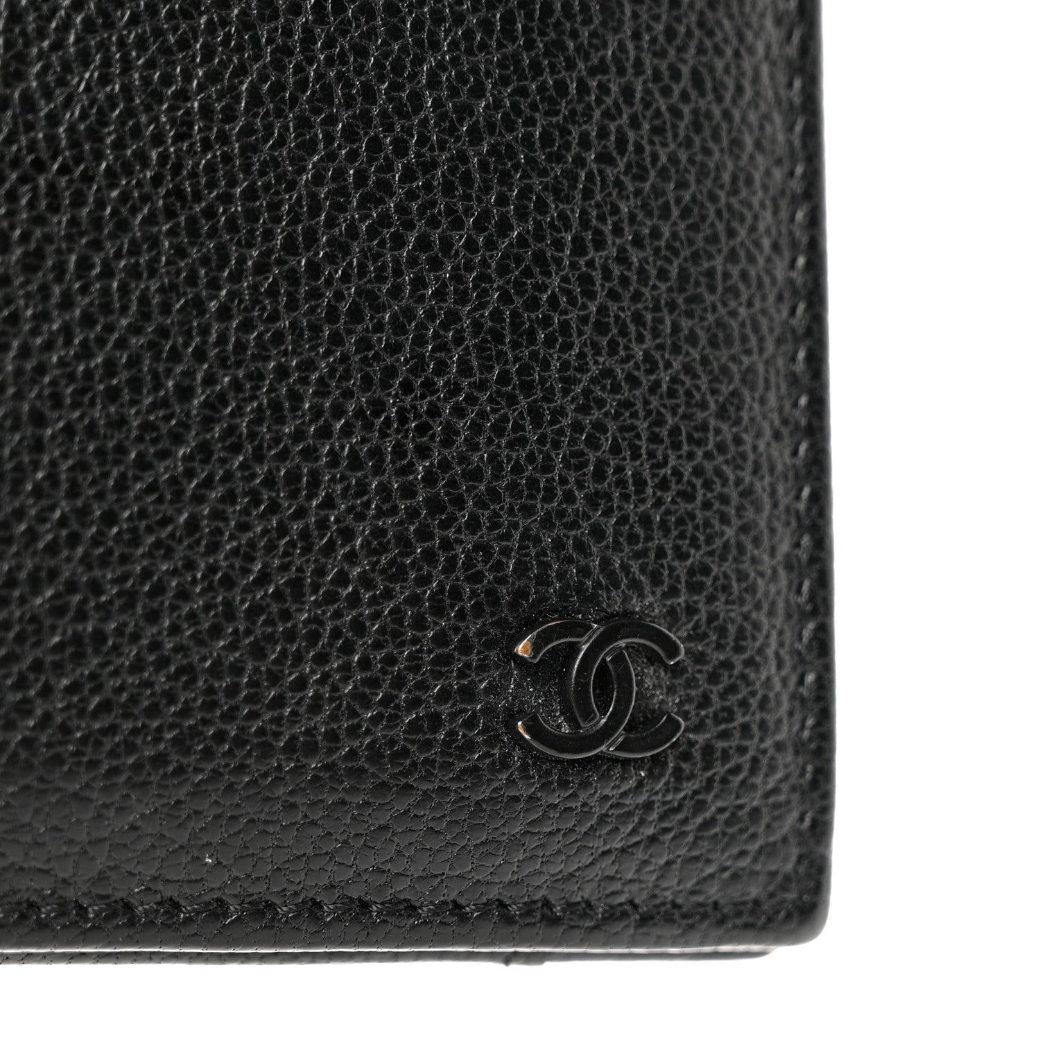 Chanel Goatskin Card Case Black 8 of 10
