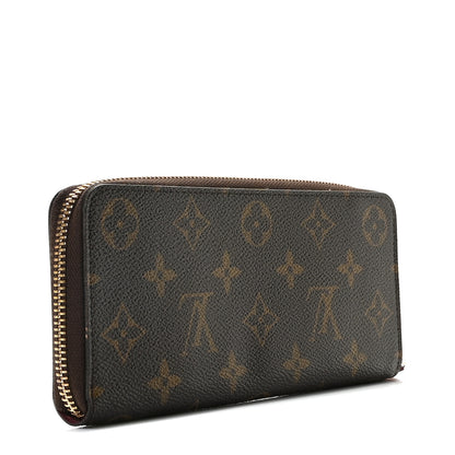 Louis Vuitton Monogram Clemence Wallet Fuchsia 3 of 9