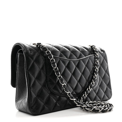Chanel Caviar Quilted Medium Double Flap Black 3 of 11