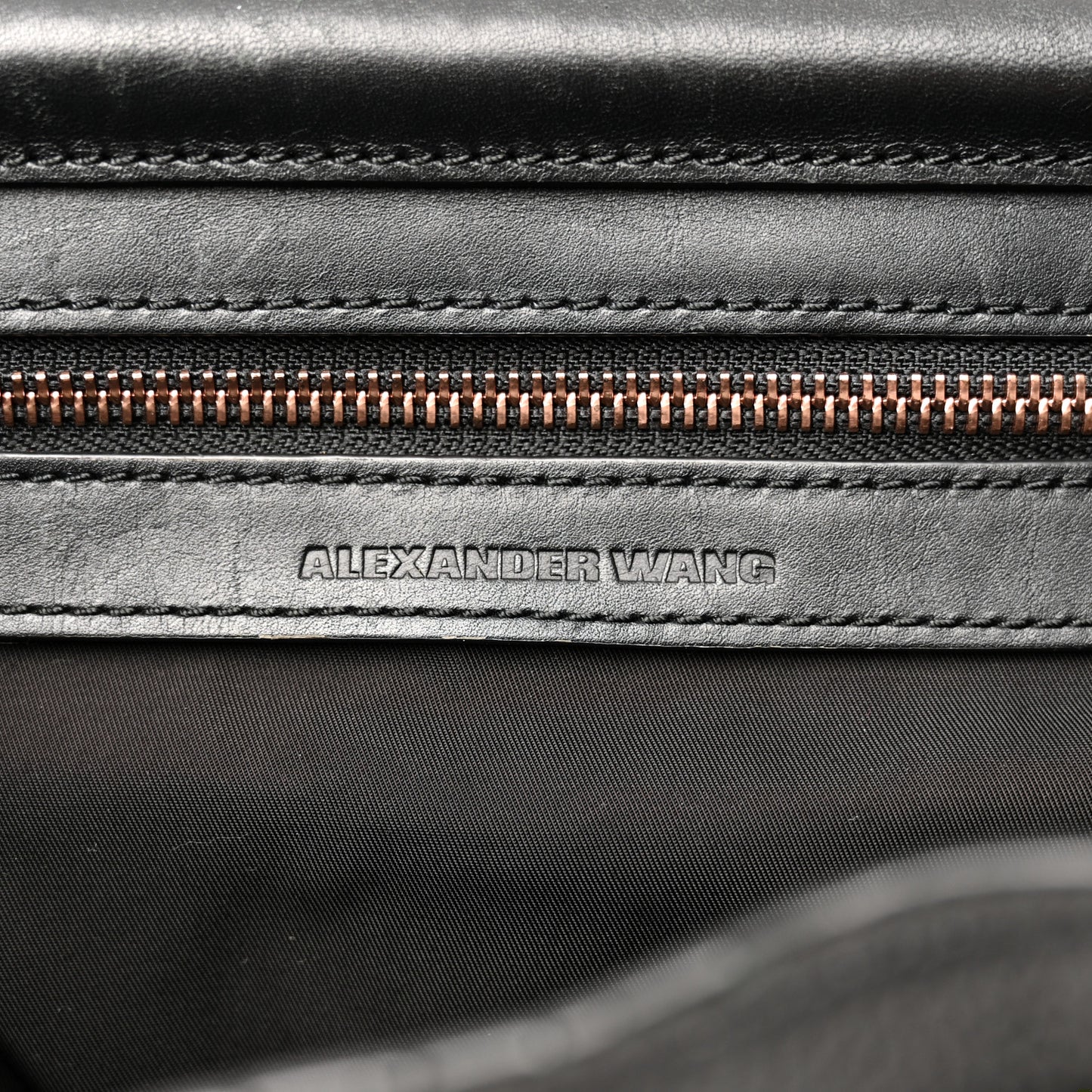 Pebbled Calfskin Prisma Skeletal Backpack Black Rose Gold Hardware