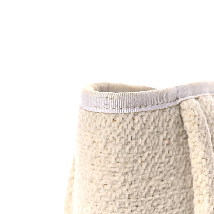 Chanel Lurex Boucle Small Deauville Tote White 14 of 16
