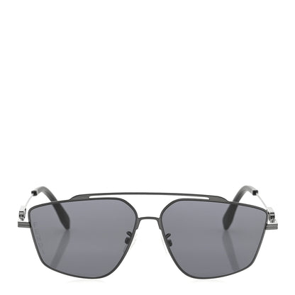 Fendi Metal O'Lock Aviators FE40079U Black 2 of 8