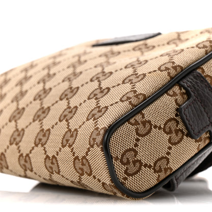 Gucci Monogram Belt Bag Dark Brown 18 of 23