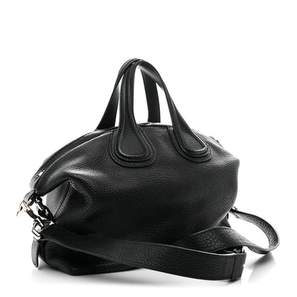 Givenchy Pebbled Calfskin Small Nightingale Black 3 of 10