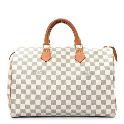 Louis Vuitton Damier Azur Speedy 35 1 of 9