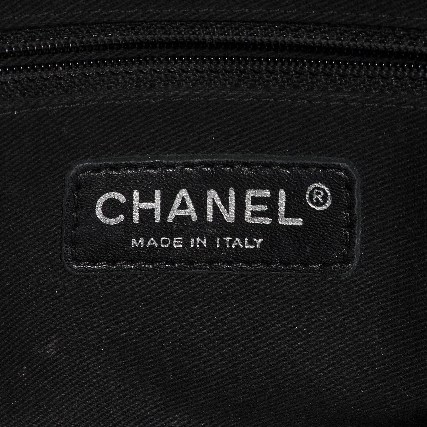 Chanel Iridescent Quilted Chic Caviar Small Flap Dark Silver 6 of 8