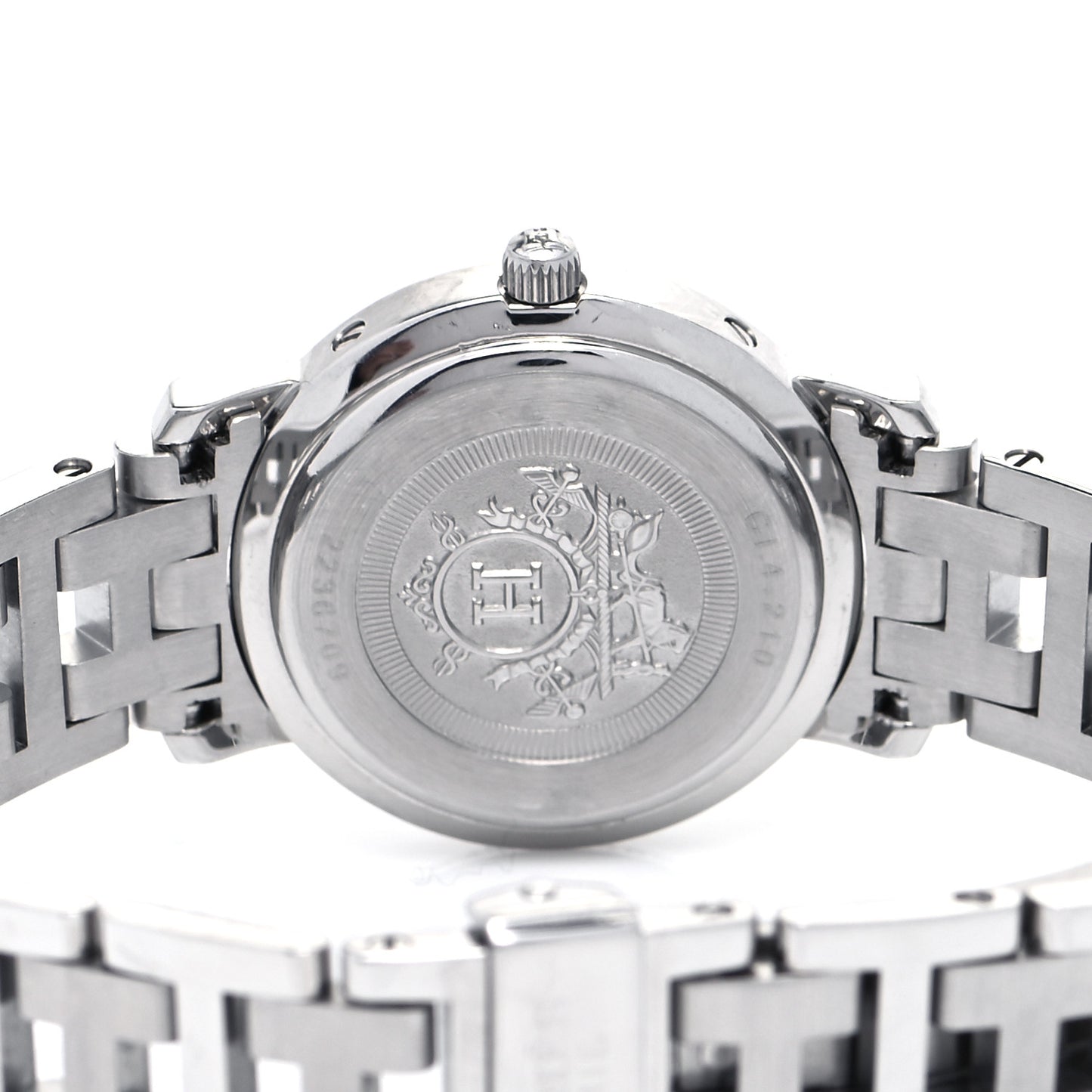 Stainless Steel 24mm Clipper Quartz Watch White