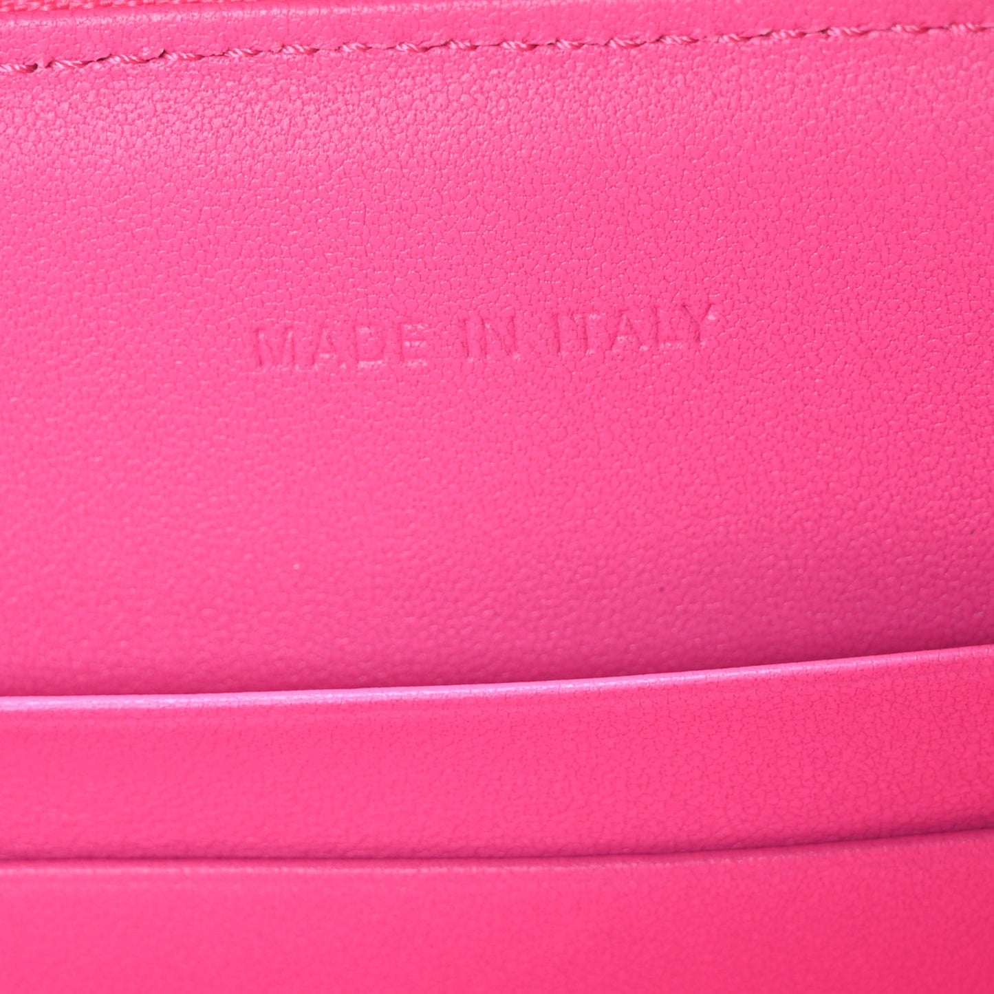 Calfskin CD Signature Oval Crossbody Camera Bag Rani Pink