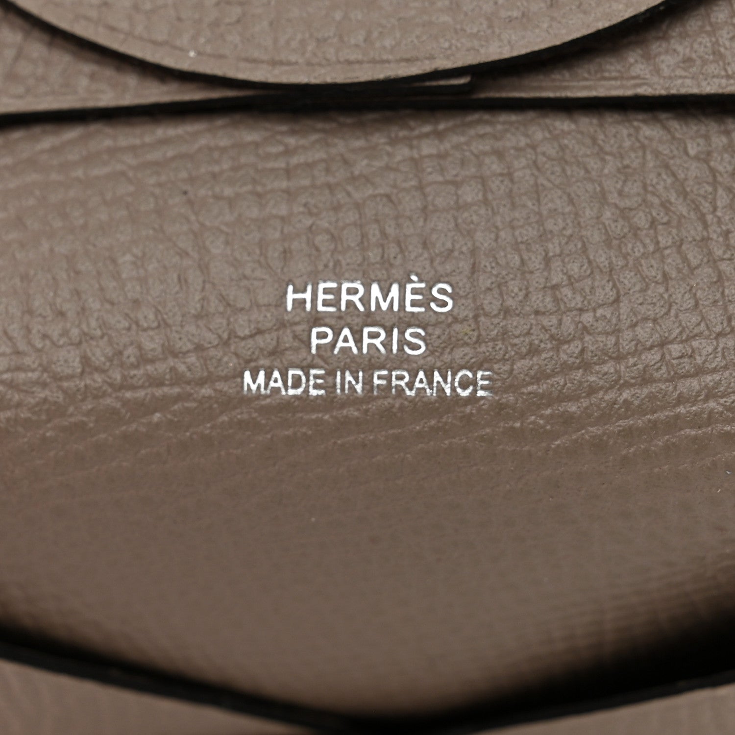 Hermes Epsom Bastia Coin Purse Etoupe 6 of 7