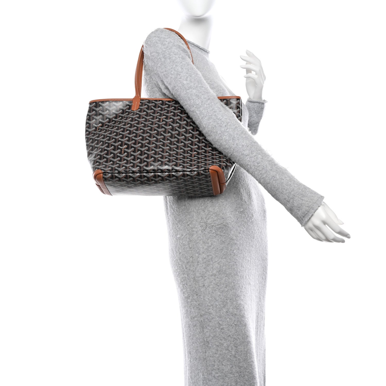 Goyard Goyardine Artois PM Black Gold 2 of 9