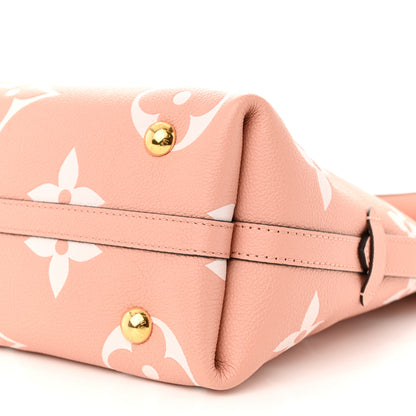 Louis Vuitton Empreinte Monogram Giant CarryAll PM Trianon Pink Cream 9 of 9