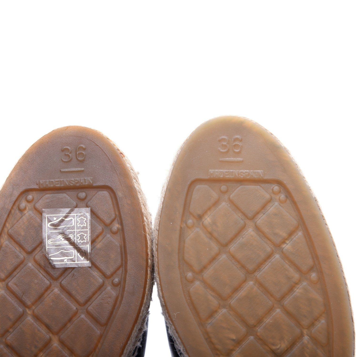 Chanel Lambskin CC Espadrilles 36 Dark Navy 11 of 14