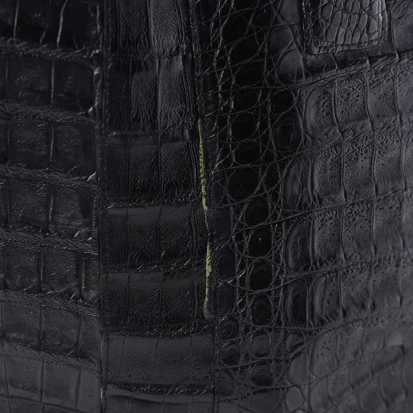 Crocodile Tote Black
