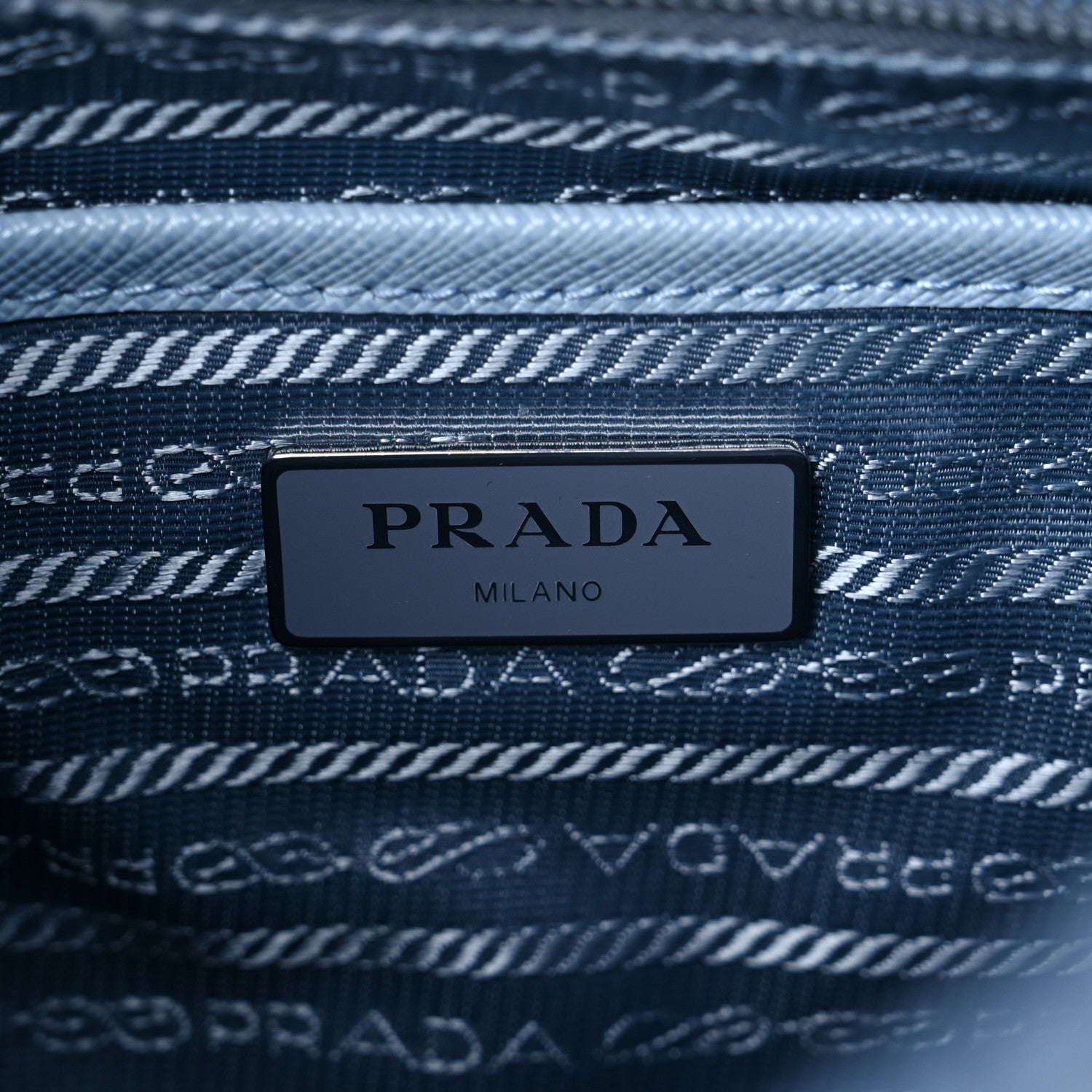 Prada Tessuto Nylon Vela Small Backpack Celeste 6 of 13