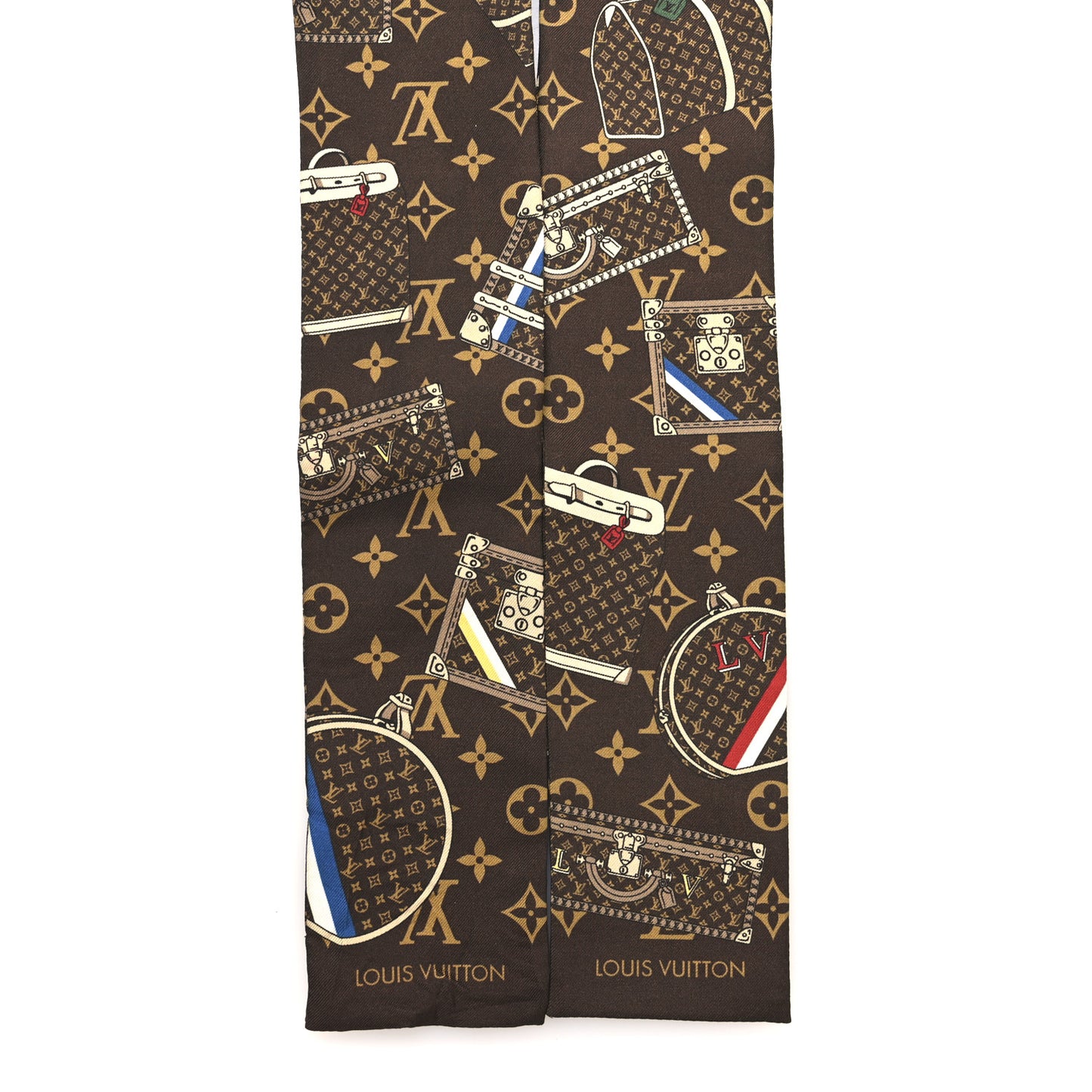 Silk Monogram Trunks Bandeau