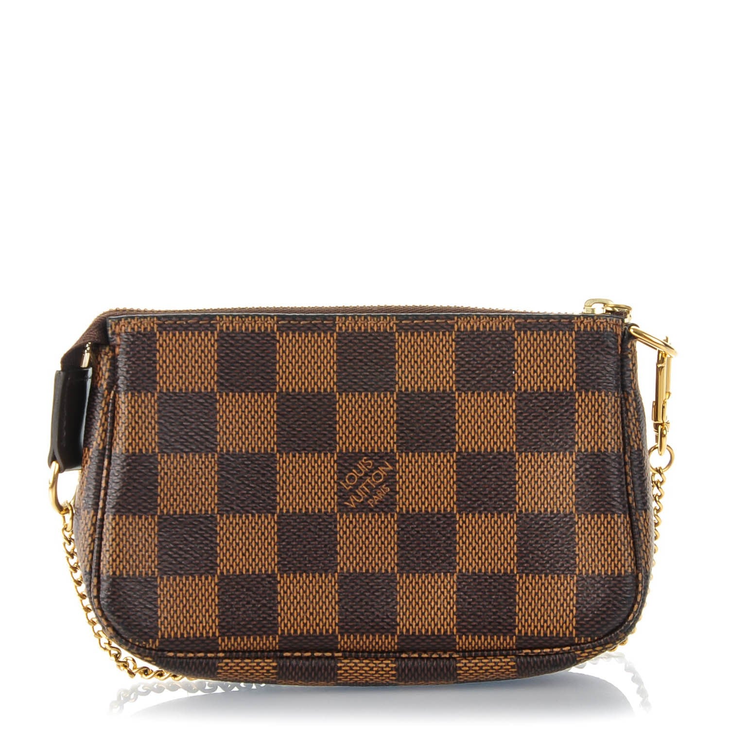Louis Vuitton Damier Ebene Mini Pochette Accessories 1 of 7