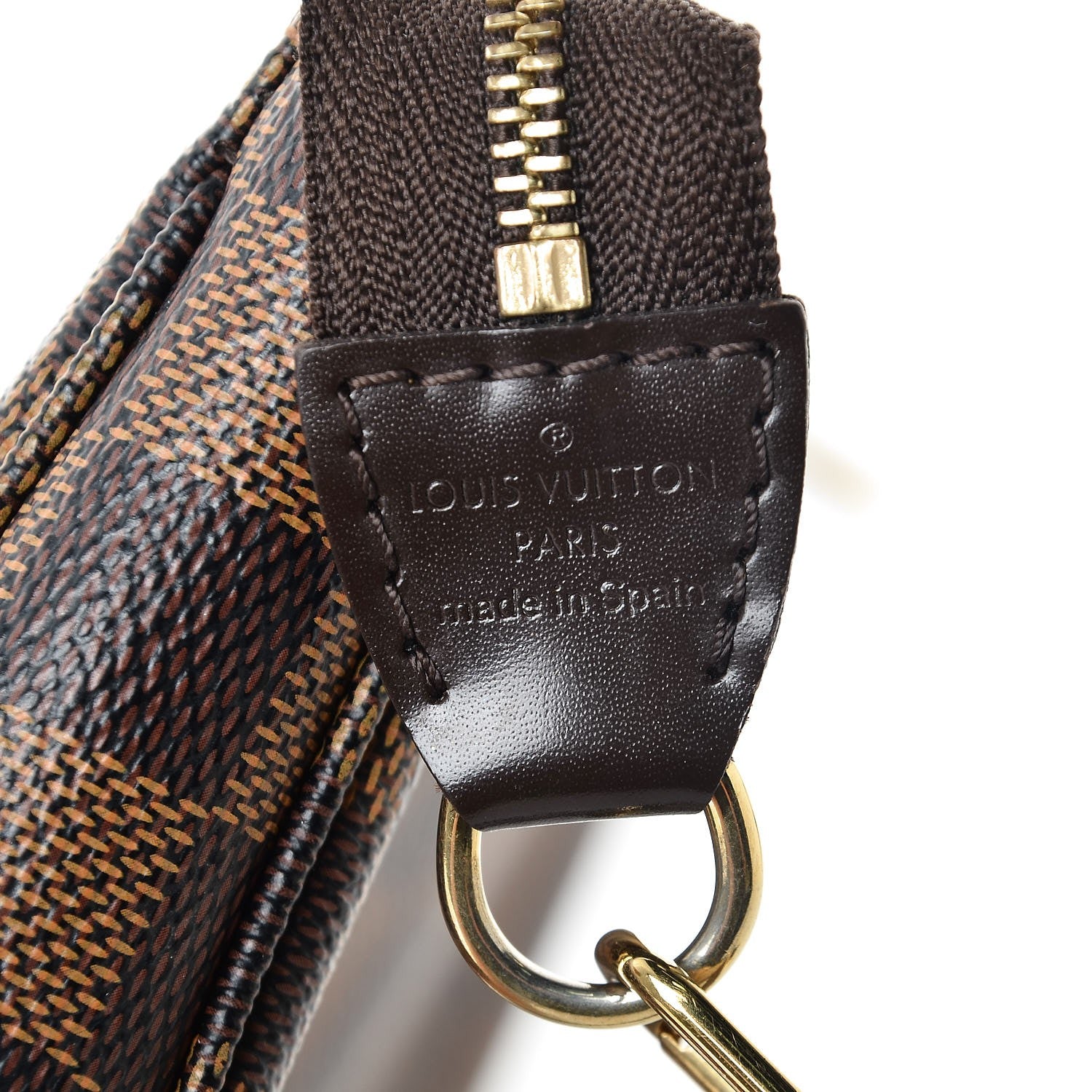 Louis Vuitton Damier Ebene Pochette Accessories NM 6 of 7