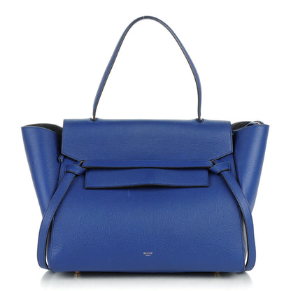 Celine Drummed Calfskin Small Belt Bag Indigo 1 of 7