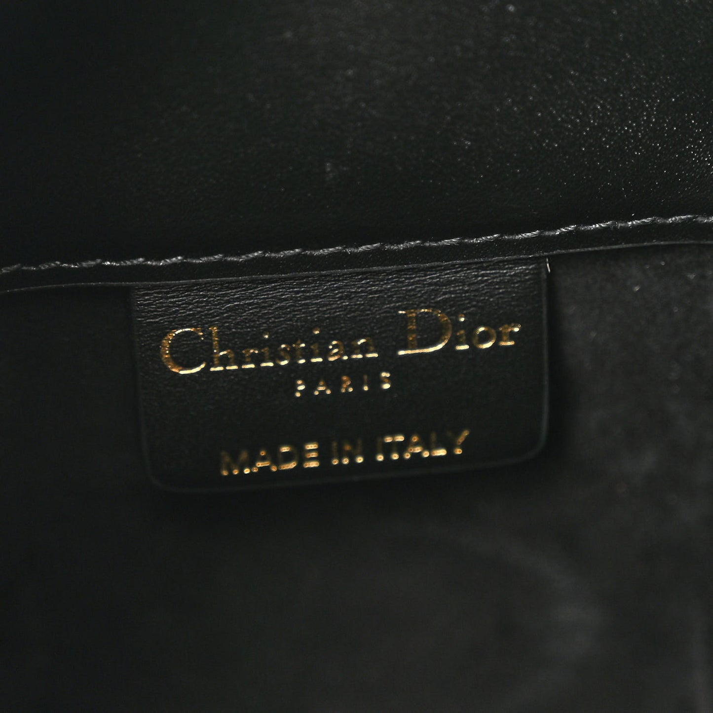 Smooth Calfskin Diorcamp Bag Black White