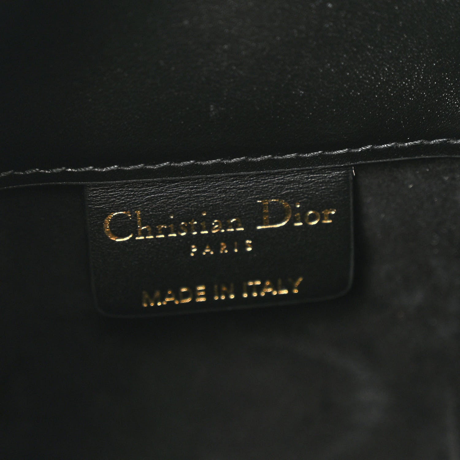 Christian Dior Smooth Calfskin Diorcamp Bag Black White 6 of 10