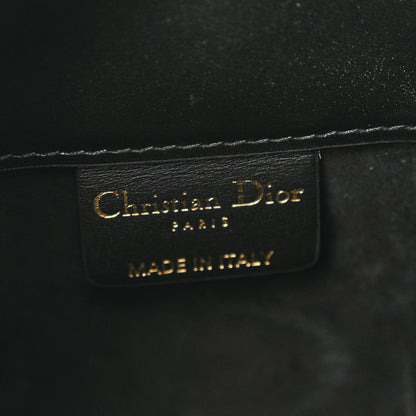 Christian Dior Smooth Calfskin Diorcamp Bag Black White 6 of 10
