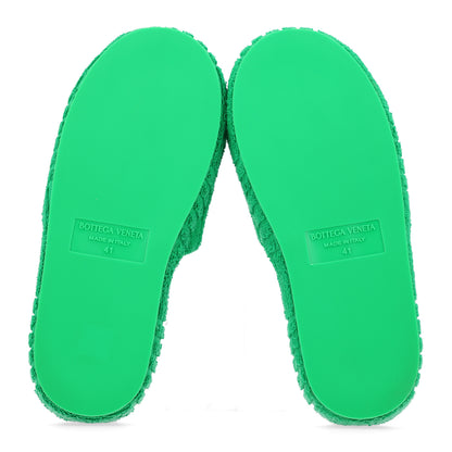 Bottega Veneta Resort Sponge Slides Sandals 41 Grass 7 of 8