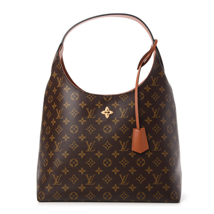 Louis Vuitton Monogram Flower Hobo Caramel 1 of 10