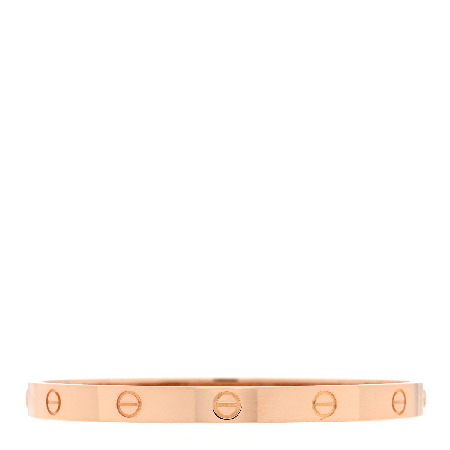 Cartier 18K Pink Gold LOVE Bracelet 19 2 of 7