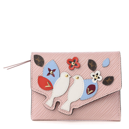 Louis Vuitton Epi Birds Victorine Wallet Rose Ballerine 1 of 7