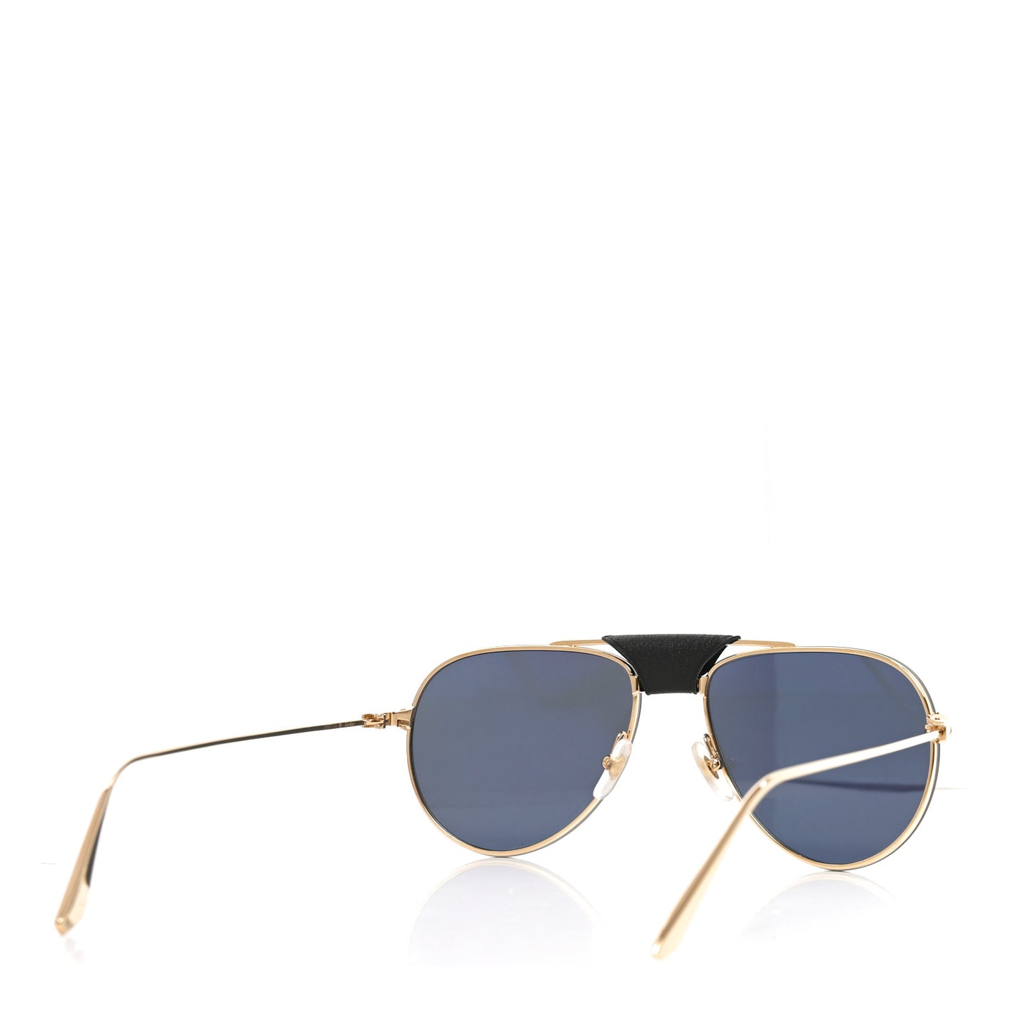 Santos De Cartier Aviator Sunglasses CT0166S Gold