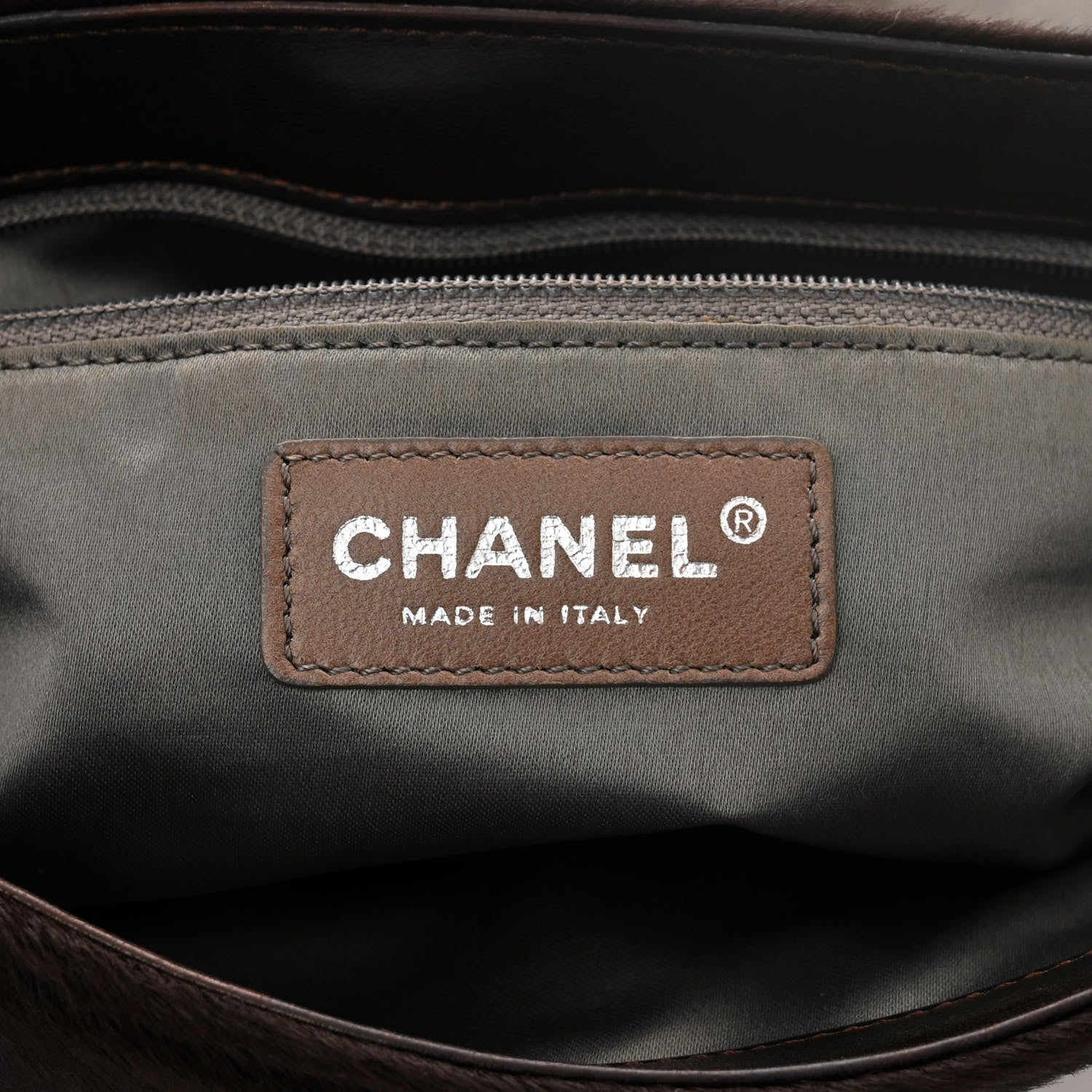 Chanel Pony Hair Sharpei Flap Tote Brown 6 of 12